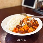 向陽飯店 上白根店 - 麻婆丼 大盛 辛め -960円-