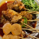 四川料理 川覇王 - 四川鉢鉢鶏　1738円