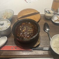 四川名菜 川府 - 麻婆豆腐　時間が経ってもアツアツ！