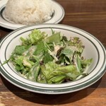 マロリーポークステーキ - グリーンサラダS