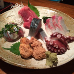 ジロー - 刺身盛り合わせ