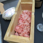 日本料理 TOBIUME - 本枯節(鹿児島県枕崎産)の削りたて