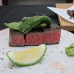 日本料理 TOBIUME - 宮崎牛のシャトーブリアン