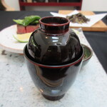 日本料理 TOBIUME - 赤出汁の味噌汁