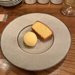ジロトンド - 7皿目ポレンタのバターケーキ