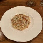 ジロトンド - 4皿目ジロールとホッキ貝のリゾット