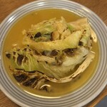 ピッツェリア ソジョルノ - キャベツの窯焼き830円