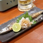温鮮酒場 ちょんまげ - 秋刀魚の塩焼き
