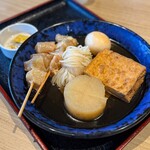 資さんうどん - おでん5点盛り：630円