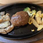 ステーキみたいなハンバーグ - 