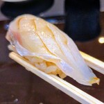 THE SUSHI TOKYO 旬 - コチ食べ放題おかわりリフト