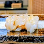 THE SUSHI TOKYO 旬 - 赤エビ食べ放題おかわり3貫