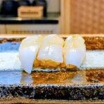 THE SUSHI TOKYO 旬 - スミイカ食べ放題おかわり3貫