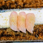 THE SUSHI TOKYO 旬 - カンパチ食べ放題おかわり3貫