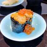 THE SUSHI TOKYO 旬 - ウニとイクラ軍艦食べ放題おかわり特別メニュー