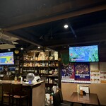 酒喰BAR町 - 店内・スポーツバースタイル