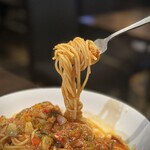 酒喰BAR町 - カポナータ スパゲッティ・麺