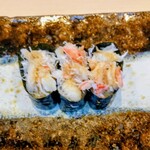 THE SUSHI TOKYO 旬 - ズワイガニ軍艦食べ放題おかわり3貫