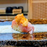 THE SUSHI TOKYO 旬 - 炙りトロウニ乗せ食べ放題おかわり特別メニュー