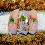 THE SUSHI TOKYO 旬 - アジ食べ放題おかわり3貫