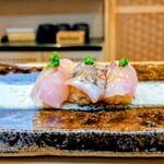 THE SUSHI TOKYO 旬 - アジ食べ放題おかわり3貫