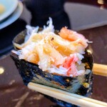 THE SUSHI TOKYO 旬 - ズワイガニ軍艦食べ放題おかわりリフト