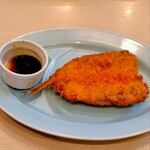 らぁ麺たけし - アジフライ