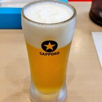 らぁ麺たけし - 生ビール