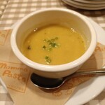 マンマパスタ 新鎌ヶ谷店 - 焼きとうもろこしのスープ