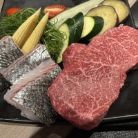 銀座 和牛鉄板焼 USHIGAMI - 