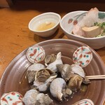 一刻者 - あん肝&つぶ貝