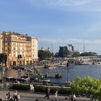 オチェーアノ - コースの前にバルコニーで写真撮影