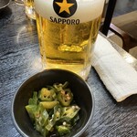 はな家 - オクラのお通し