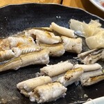 割烹 美乃 - 穴子の白焼き