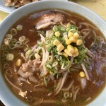 月の輪チェーン たつみ商店 - 醤油豚ネギ^o^