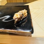 大阪天満宮 鮨とよなが - ボタンエビの頭