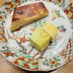 大阪天満宮 鮨とよなが - マナガツオ(味噌漬け)、水茄子