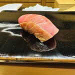 大阪天満宮 鮨とよなが - トロの柵漬け