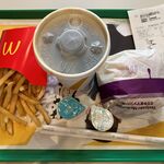 マクドナルド - 料理写真:'25/08/25 昼てりやきマックバーガーセット（税込600円）
