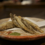 柳家 - 琵琶湖子持ち子鮎 味女