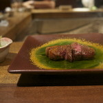 柳家 - 仔鹿ロース肉　柚子胡椒