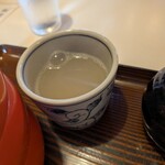 八雲 - 蕎麦湯