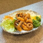あじみ家 - タコの唐揚げ
