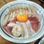 みなと食堂 - ザ漬け丼1500円