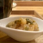 割烹 縮 - 真イカ味噌和え