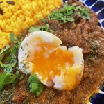 喫茶Coda - 卵もいい感じ　パクチーは注文時に大丈夫か聞かれます　