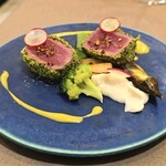 25ハドソン - ラムのロースト　グリーンマスタードソース