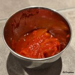 溫八炭火ガーデン - 冷麺用の辛味