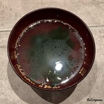 溫八炭火ガーデン - 若芽スープ