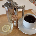 トーコーキッチン - ホットコーヒー レモンゼリー